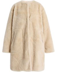 Citizens of Humanity - Martina Long Sherpa-Wool Coat - Lyst