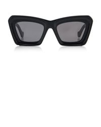 Loewe - Anagram Cat-Eye Acetate Sunglasses - Lyst