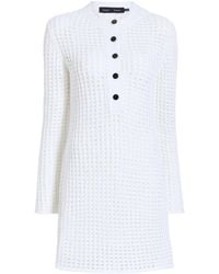 Proenza Schouler - Micah Crocheted Mini Dress - Lyst