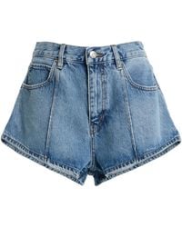 FRAME - The Tilt Denim Shorts - Lyst