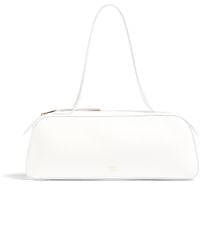KHAITE - Simona Crackled Patent Leather Shoulder Bag - Lyst