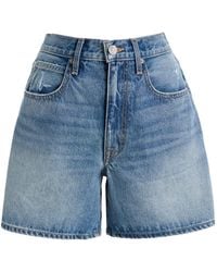 SLVRLAKE Denim - Walker Denim Shorts - Lyst