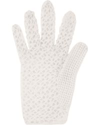 Anna October - Gladys Knit Cotton Gloves - Lyst