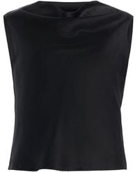 Leset - Barb Satin Shell Top - Lyst