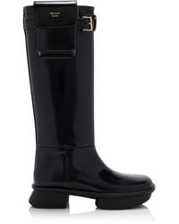 Prada - Re-Edition 1999 Equal Leather Knee Boots - Lyst