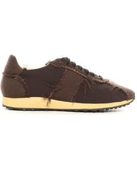 The Row - Mica Wool; Linen; And Nylon Sneakers - Lyst