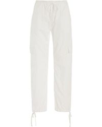 Leset - Yoko Cotton Cargo Pants - Lyst