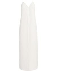 KHAITE - Tulula Silk-Cotton Poplin Maxi Dress - Lyst