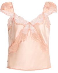 Third Form - Exclusive Lace-Trimmed Satin Camisole Top - Lyst