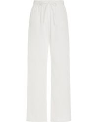 ÉTERNE - Exclusive Willow Cotton Pants - Lyst