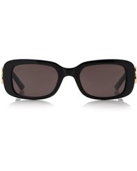 Balenciaga - Rectangular-frame Acetate Sunglasses - Lyst