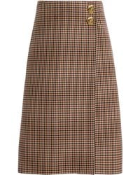 Cara Cara - Luca Wool Midi Wrap Skirt - Lyst