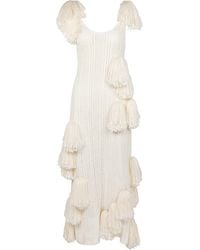 chinese dress ladies Women's Silk Dress | Tie-Dye Wrap Slip Maxi Dress | Anna Kosturova