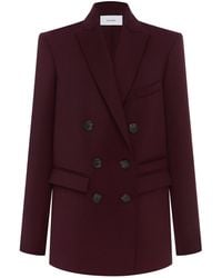 Alex Perry - Oversized Wool Suiting Blazer - Lyst