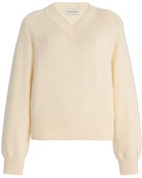 High Sport - Veronica Cotton Sweater - Lyst