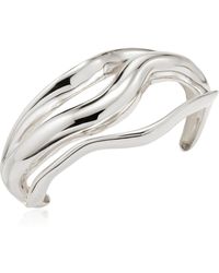 AGMES - Anika Sterling Cuff - Lyst