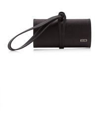 Balenciaga - Bb Satin Clutch - Lyst