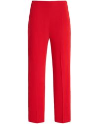 TOVE - Drew Crepe Cropped Trousers - Lyst