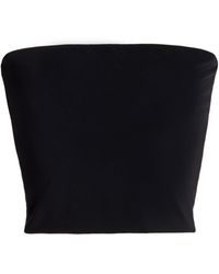 ÉTERNE - Amina Strapless Jersey Top - Lyst