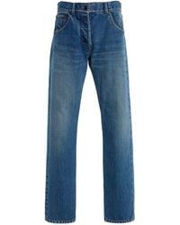 The Row - Fima Rigid Low-Rise Straight-Leg Jeans - Lyst