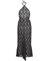 Ludovic de Saint Sernin - Anthonia Lace Halter Dress - Lyst
