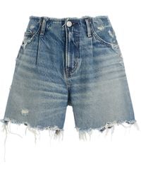 Moussy - Ludlow Denim Shorts - Lyst