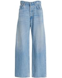 Citizens of Humanity - Gwendoline Scrunched Rigid High-rise Wide-leg Jeans - Lyst