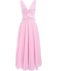 Jonathan Simkhai - Vivianne Cotton Midi Dress - Lyst