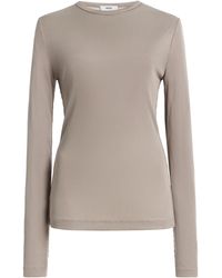 Agolde - Delphi Slim Jersey Tee - Lyst