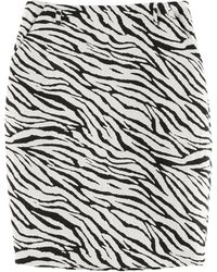 ARAKII - Exclusive High Waist Cotton-Blend Mini Skirt - Lyst