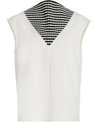 Proenza Schouler - Prescott Knit Crepe Top - Lyst