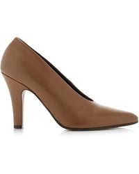 The Row - Prudens Leather Pumps - Lyst