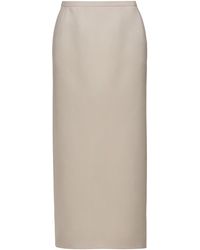 Magda Butrym - Wool-Blend Maxi Skirt - Lyst