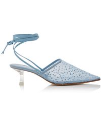 Reike Nen - Exclusive Bit Convertible Sequined-Mesh Mules - Lyst