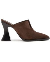 Bottega Veneta - Cha-Cha Suede Mules - Lyst