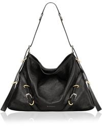 Givenchy - Medium Voyou Leather Hobo Bag - Lyst