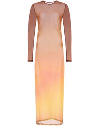 Ay Que Calor - Exclusive La Isla Solana Mesh Midi Dress - Lyst