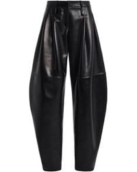 Brandon Maxwell - The Dean Leather Balloon-Leg Pants - Lyst