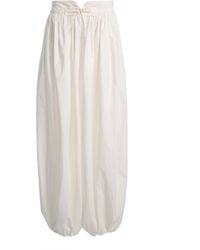 Christopher Esber - Drift Cotton Wide-Leg Cuffed Pants - Lyst