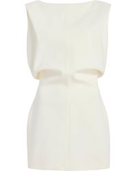 KHAITE - Toma Cotton-canvas Dress - Lyst
