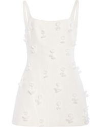 Jonathan Simkhai - Cailinn Linen-Cotton Mini Dress - Lyst