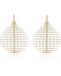 Fernando Jorge - Medium Disco 18k Gold Diamond Earrings - Lyst