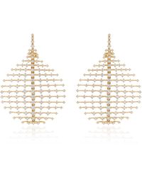 Fernando Jorge - Medium Disco 18k Gold Diamond Earrings - Lyst