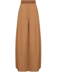 Zimmermann - Valiant Drill Cotton Wide-Leg Pants - Lyst