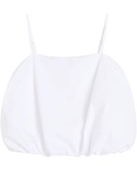 By Malene Birger - Mia Organic Cotton Bubble Tank Top - Lyst