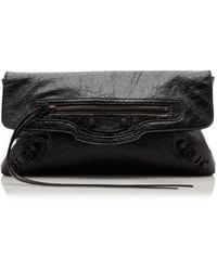 Balenciaga - Le City Small Leather Clutch - Lyst