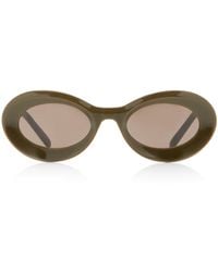 Loewe - Loop Oversized Round-frame Acetate Sunglasses - Lyst