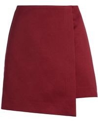 By Malene Birger - Raye Satin Mini Wrap Skirt - Lyst