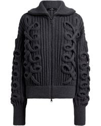 Etro - Loop-Detailed Wool-Blend Cardigan - Lyst