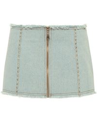 Siedres - Loran Crystal-embellished Mini Skirt - Lyst